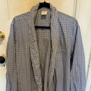 Brooks Brothers Plaid Lightweight Robe
